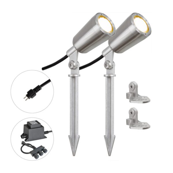 EVN PC6806 spot de jardin LED, 12 V, 3 000 K, x2 EVN
