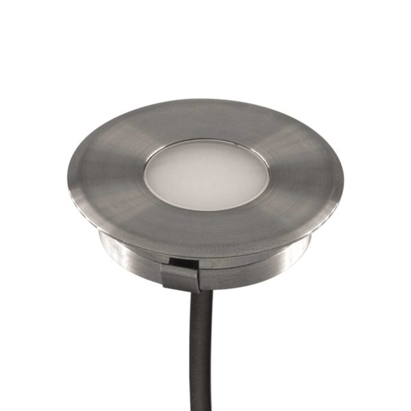 EVN L67100640 Luminaire encastré dans le sol, Ø 4,5 cm, 4.000K EVN
