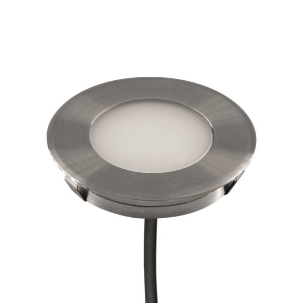 EVN L67101040 Luminaire encastré dans le sol, Ø 6 cm, 4.000K EVN