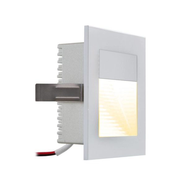 EVN P2170 applique encastrée LED 3 000 K argentée EVN