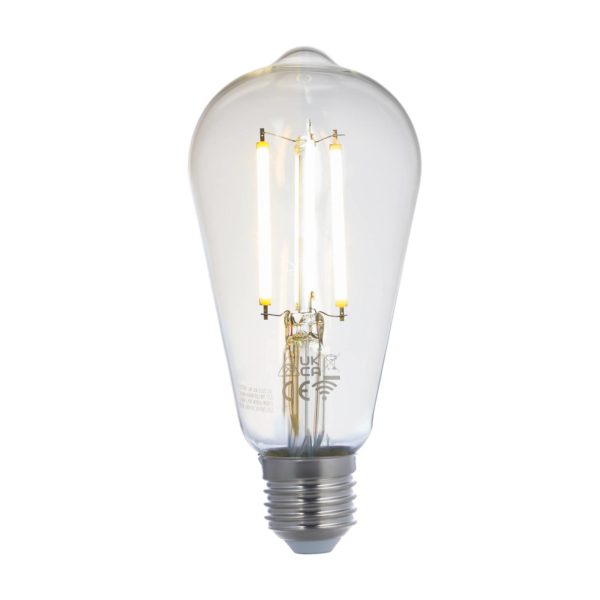 LUUMR Smart ampoule LED claire E27 ST64 7W Tuya WLAN CCT LUUMR