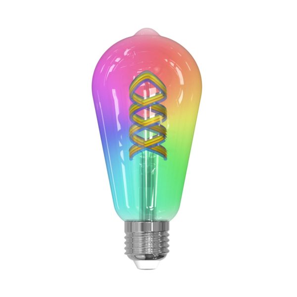 LUUMR Smart LED, E27, ST64, 4W, RVB, Tuya, WLAN, claire, CCT LUUMR