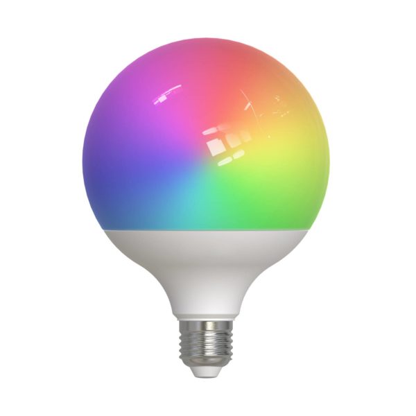 LUUMR Smart LED, E27, G125, 9W, RVB, Tuya, WLAN, mat, CCT LUUMR