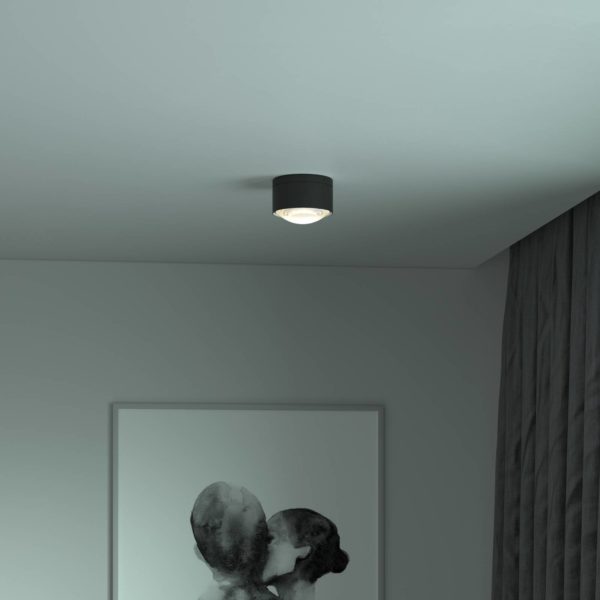 Top Light Puk! 120 One spot LED lentille mate, noir Top Light