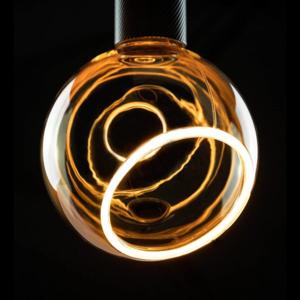 SEGULA globe flottant LED G150 E27 4,5 W doré 45° Segula