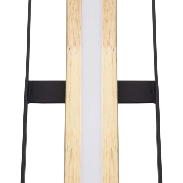 NOWA GmbH Plafonnier LED Rilas, carré, 46×46 cm NOWA GmbH