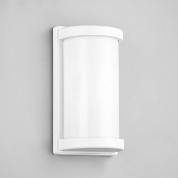 Reality Leuchten Applique d’extérieur Puelo alu moulé, blanche Reality Leuchten