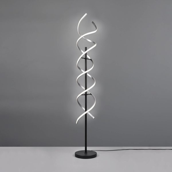 Trio Lighting Lampadaire LED Sequence, dimmable, CCT, aluminium Trio Lighting