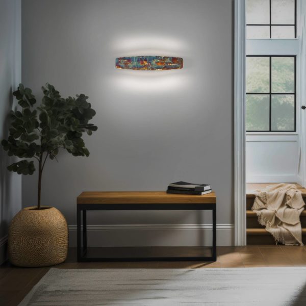 Quitani Applique murale LED Persida, métal choc doré quitani