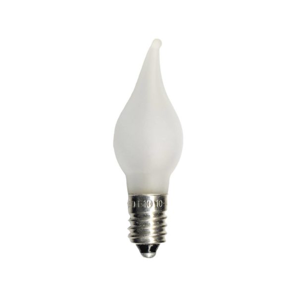 STAR TRADING Ampoule LED E10 0,2 W, 10-55 V x3 flamme STAR TRADING