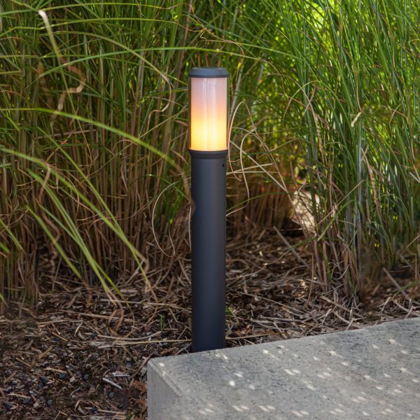 LUTEC Borne lumineuse Heros, IP44 Lutec