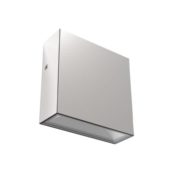 LUTEC Applique extérieur LED Gemini XF, acier inoxydable Lutec