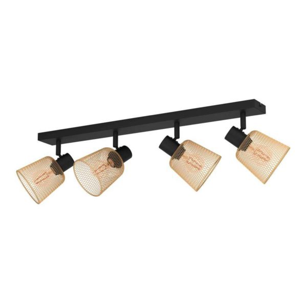 EGLO Coslada spot pour plafond, à quatre lampes EGLO