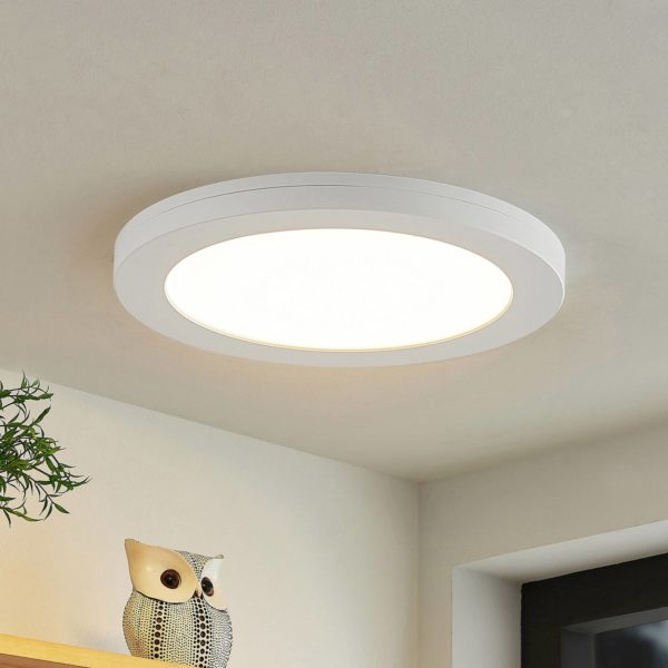 Prios Aureka plafonnier LED capteur 22,5 cm x3 PRIOS