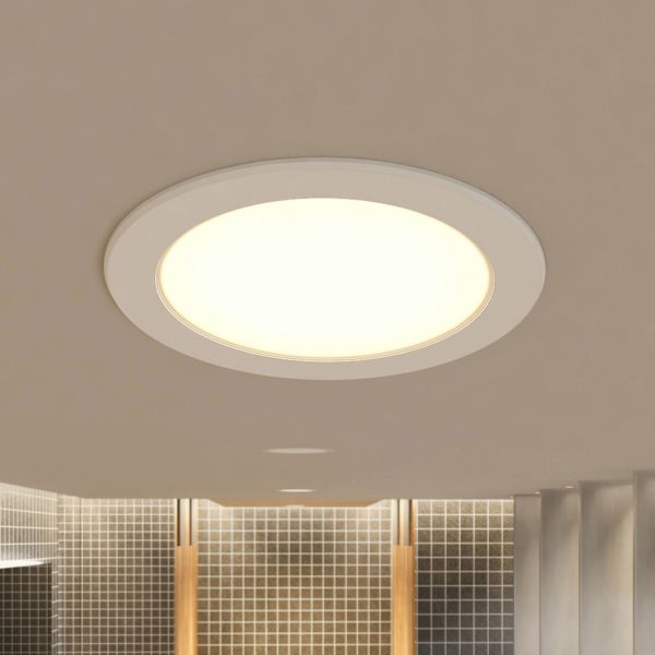 Prios Rida lampe encastrée LED CCT 22,5cm 25W x10 PRIOS