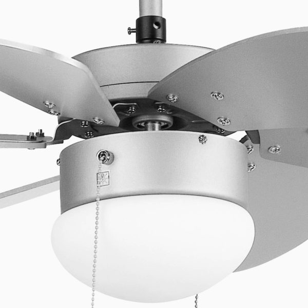 FARO BARCELONA Ventilateur de plafond Palao lampe, gris FARO BARCELONA