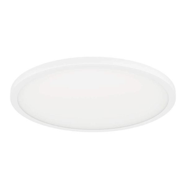 EGLO connect Sarsina-Z Plafonnier blanc Ø45cm EGLO connect