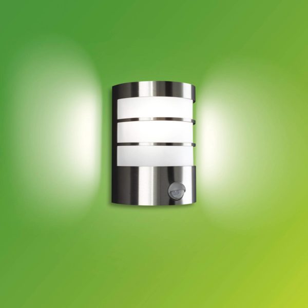 Philips Calgary applique d’extérieur inox capteur Philips