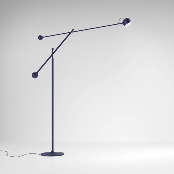 Artemide Ixa lampadaire LED réglable bleu Artemide