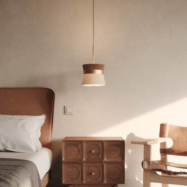 Easy Light Caramelo S Suspension, Ø 22 cm, brun café Easy Light