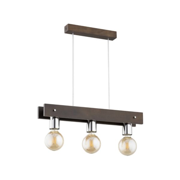 Alfa Suspension linéaire Bingo avec éléments en bois Alfa