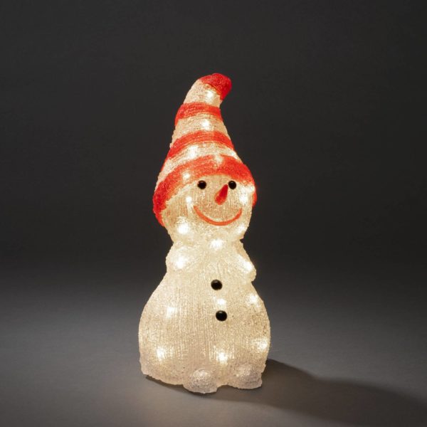 Konstsmide Christmas Figure LED Bonhomme de neige extérieur, IP44 Konstsmide Christmas