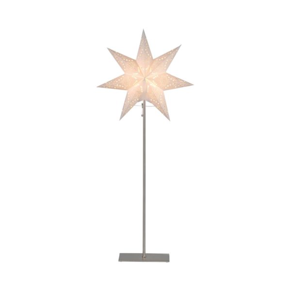 STAR TRADING Étoile sur pied Sensy mini, hauteur 83 cm, crème STAR TRADING