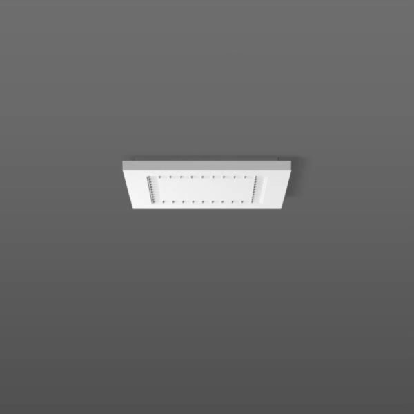 BEGA RZB Hemis Square Plafonnier LED 25×25 cm 3.000 K BEGA