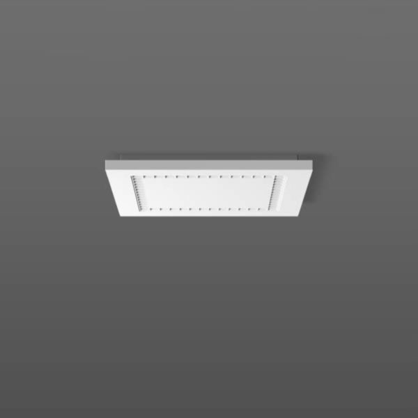 BEGA RZB Hemis Square Plafonnier LED 30×30 cm 3.000 K BEGA