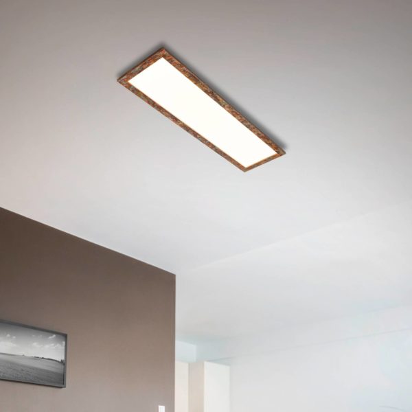 Quitani Panneau LED Aurinor, cuivre, 125 cm quitani