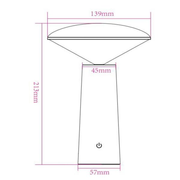 Lucide Lampe d’extérieur LED Jive batterie, dim, blanche Lucide