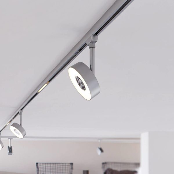Paulmann URail Circle spot dim 3 000 K chromé Paulmann