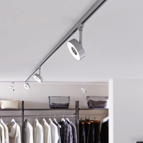 Paulmann URail Circle spot dim 4 000 K chromé Paulmann