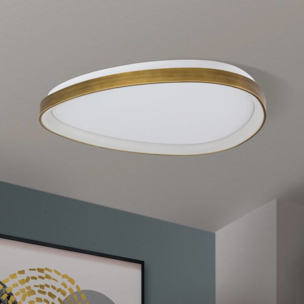 Orion Plafonnier LED Charlie, 3.000 K, Ø 65 cm Orion