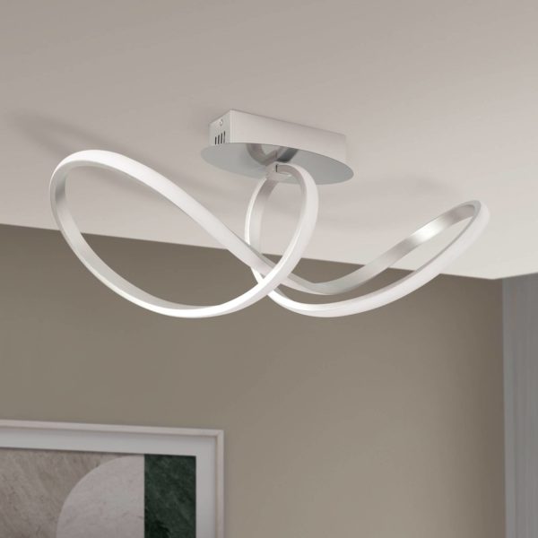 Orion Plafonnier LED Circus, 3.000 K, satiné Orion
