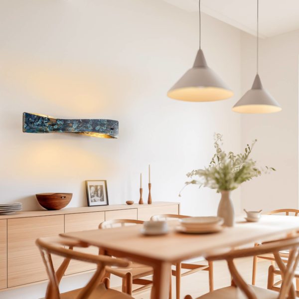 Quitani Baloria applique LED, noire/oxydée quitani