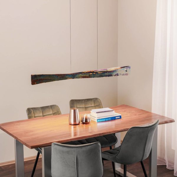 Quitani Baloria suspension LED multicolore/oxydée quitani