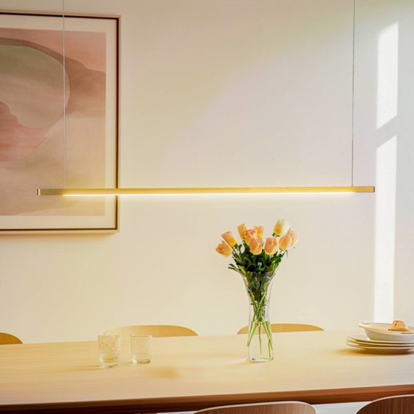 Quitani Talon suspension LED laiton anodisé 24 W quitani