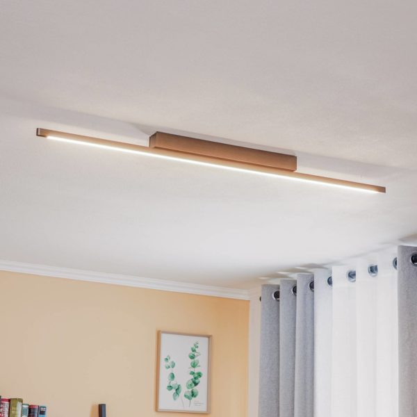 Quitani Talon plafonnier LED, bronze anodisé quitani