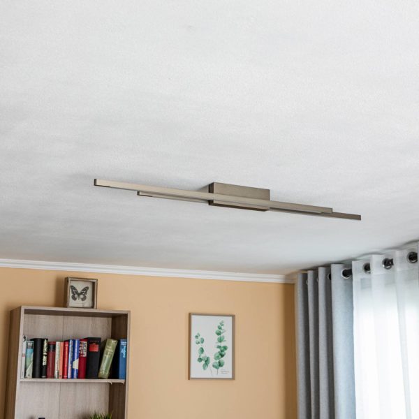 Quitani Talon plafonnier LED x2 bronze anodisé quitani