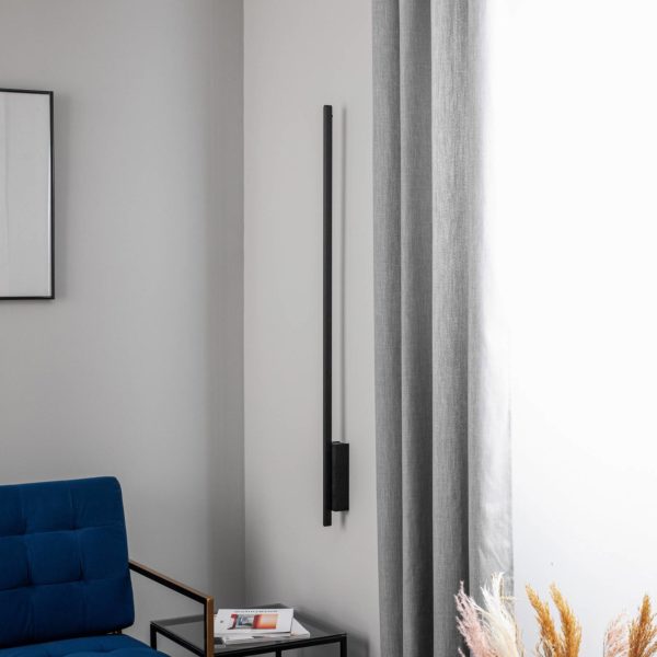 Quitani Talon applique LED, noir mat anodisé quitani