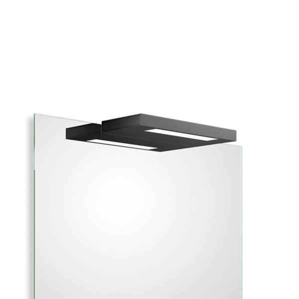 Decor Walther Slim 1-24 N applique pour miroir LED noir Decor Walther