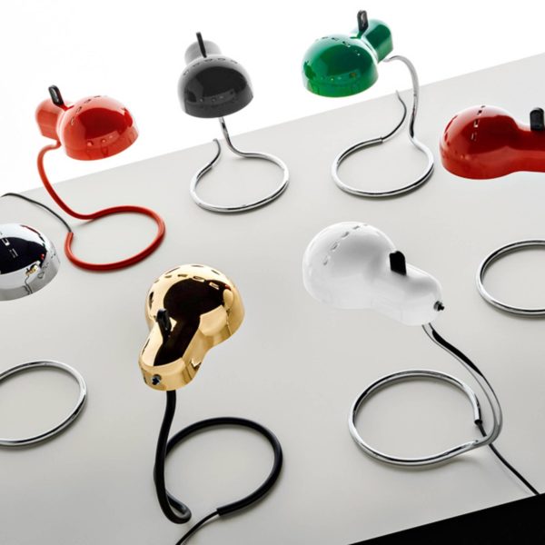 Stilnovo Minitopo lampe à poser LED, noire Stilnovo