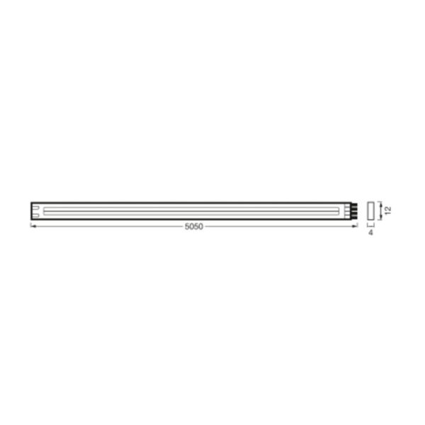 LEDVANCE Flex COB LED-Strip IP44 3.000K, 5,05m LEDVANCE