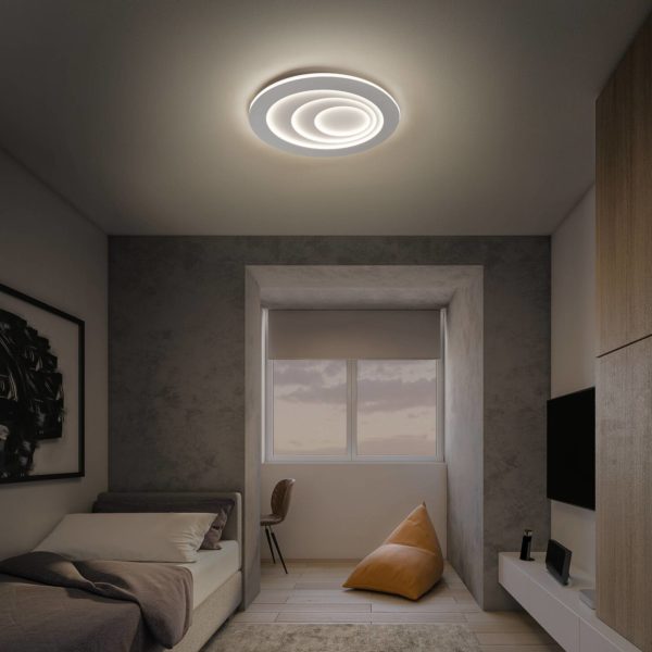 LEDVANCE Orbis Spiral Oval Plafonnier LED 72x58cm LEDVANCE