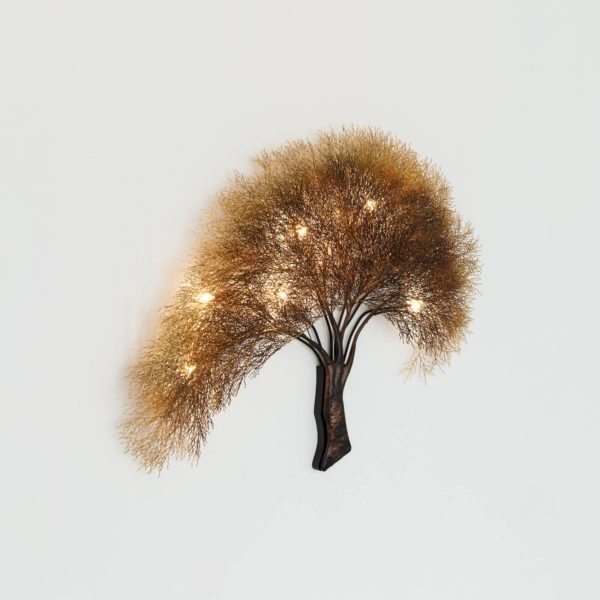 Holländer Applique Acacia au design d’arbre, dimmable Holländer