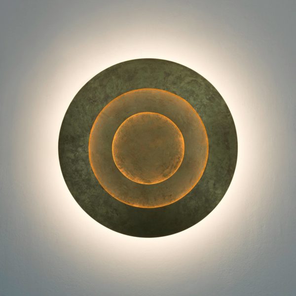 Holländer Applique LED Masaccio Rotondo, dorée Holländer
