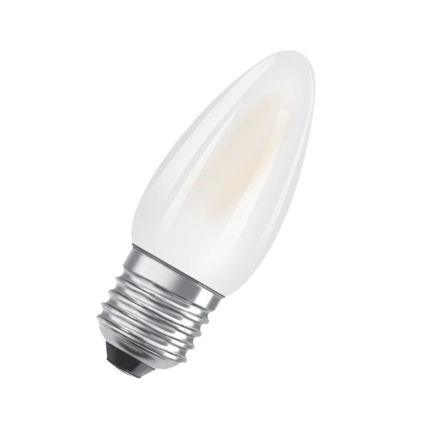 OSRAM Classic bougie LED E27 2,5W 2 700 K mate Osram
