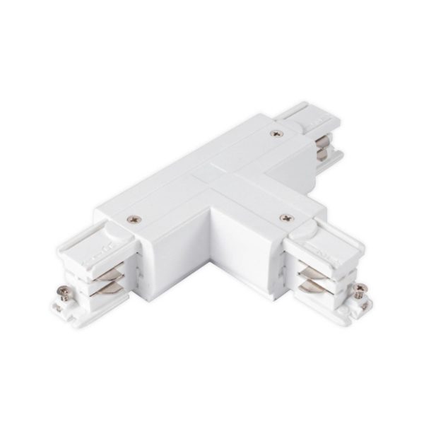 Arcchio connecteur T terre extérieur droite, blanc Arcchio