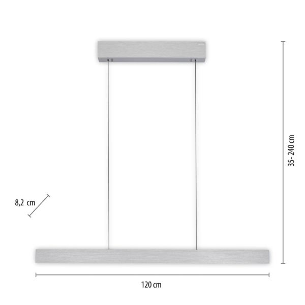 PURE E-Motion suspension linéaire LED CCT